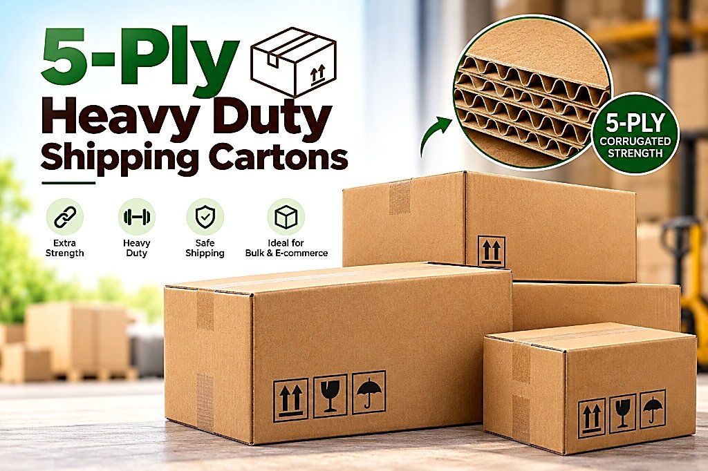 5-Ply Heavy Duty Shipping Cartons