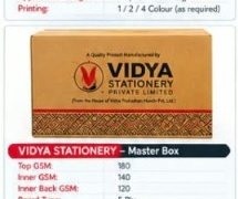 VIDYA STATIONERY - Master Box